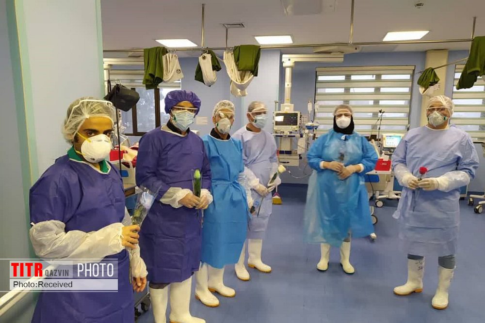 استقرار کادر درمان ارتش در بیمارستان رحیمیان شهر الوند 