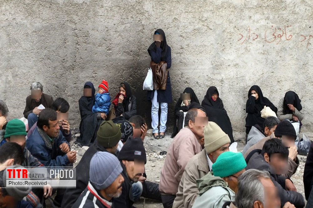 اطلاعیه روابط عمومی بهزیستی قزوین به عدم پذیرش معتاد متجاهر خانم 