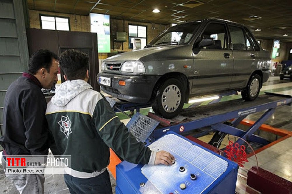 اجرای طرح تشدید کنترل معاینه فنی خودروها در استان قزوین