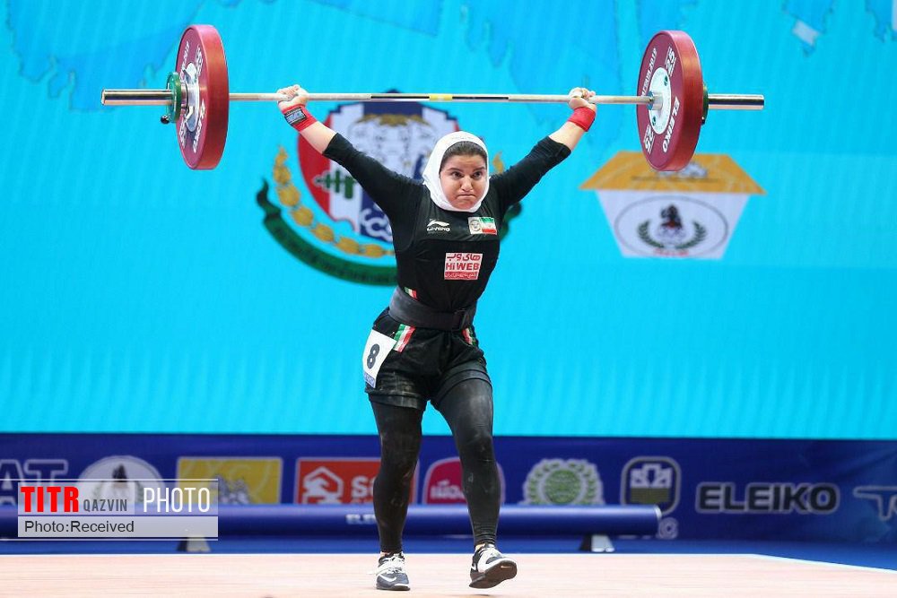 مسابقات وزنه برداری دختران در قزوین کلید خورد