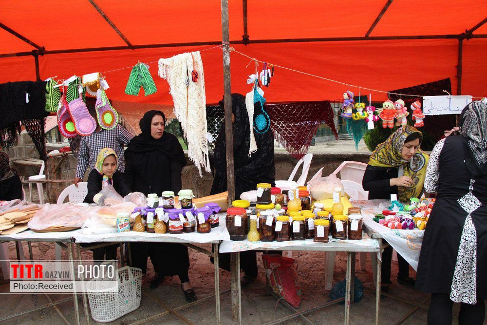 راه اندازی روستا بازار استان قزوین