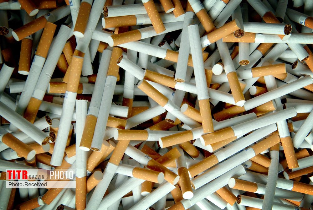 کشف 165هزار نخ سیگار قاچاق در قزوین