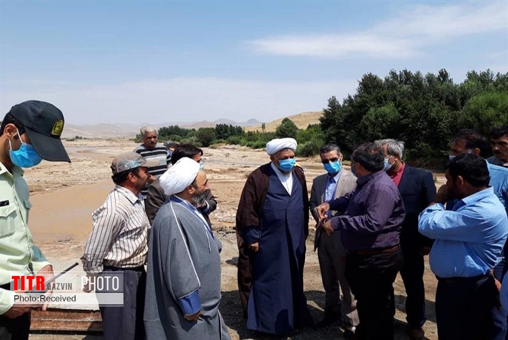 مسببین خسارات وارده ناشی از وقوع سیلاب در استان قزوین تعقیب قضائی می‌شوند