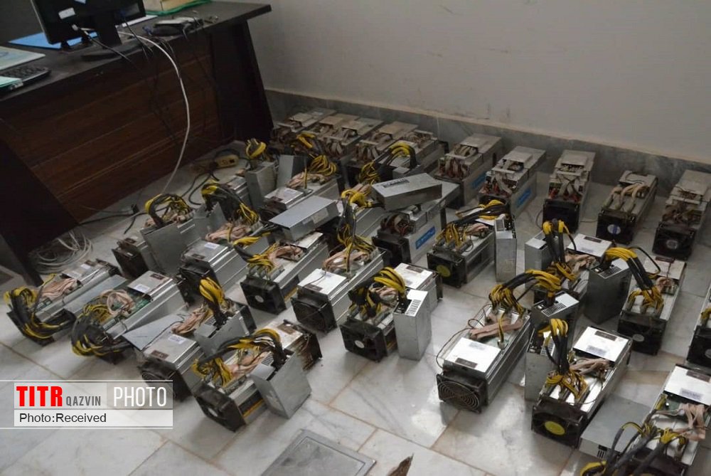 13 دستگاه استخراج ارز دیجیتال در تاکستان کشف شد