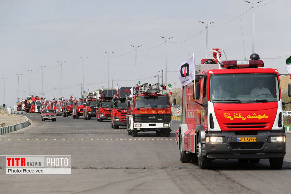 آماده باش 160 نیروی آتشنشانی قزوین در روز طبیعت