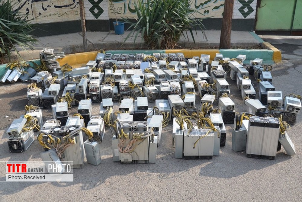 26 دستگاه ماینر قاچاق در قزوین کشف شد