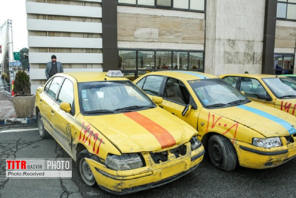 طرح جلوگیری از فعالیت تاکسی های غیرمجاز در شهر قزوین اجرا می شود