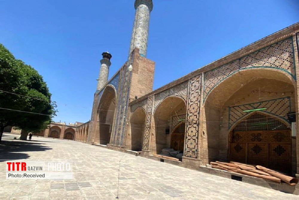 آغاز مرحله جدید مرمت مسجد جامع عتیق قزوین