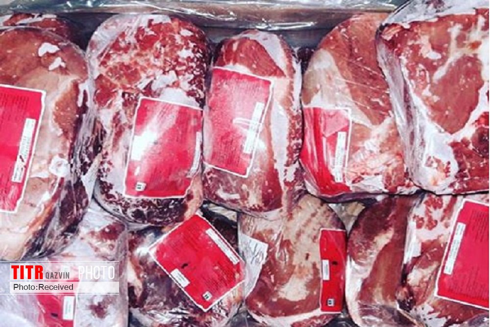 توزیع 513 تن گوشت منجمد در استان قزوین