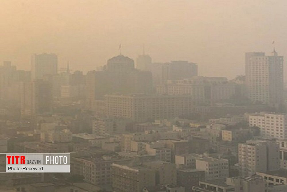 ناسالم بودن کیفیت هوا در قزوین ادامه دارد