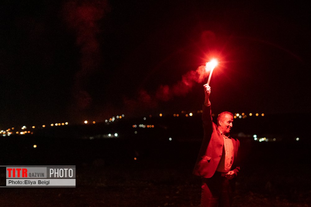 مراسم جش چهارشنبه‌سوری در قزوین