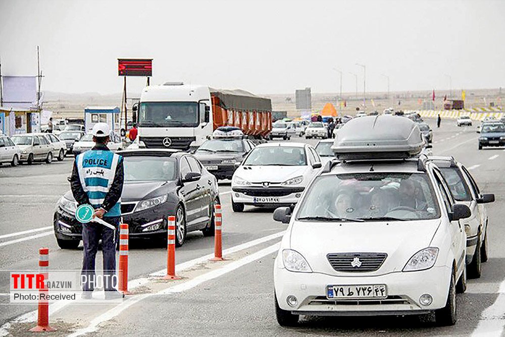ثبت بیش از 10 میلیون تردد خودرو در مسیرهای ارتباطی قزوین 