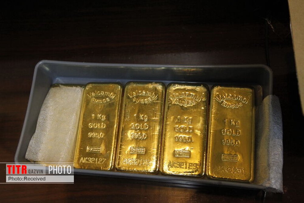 4.6 تن شمش طلا وارد کشور شد